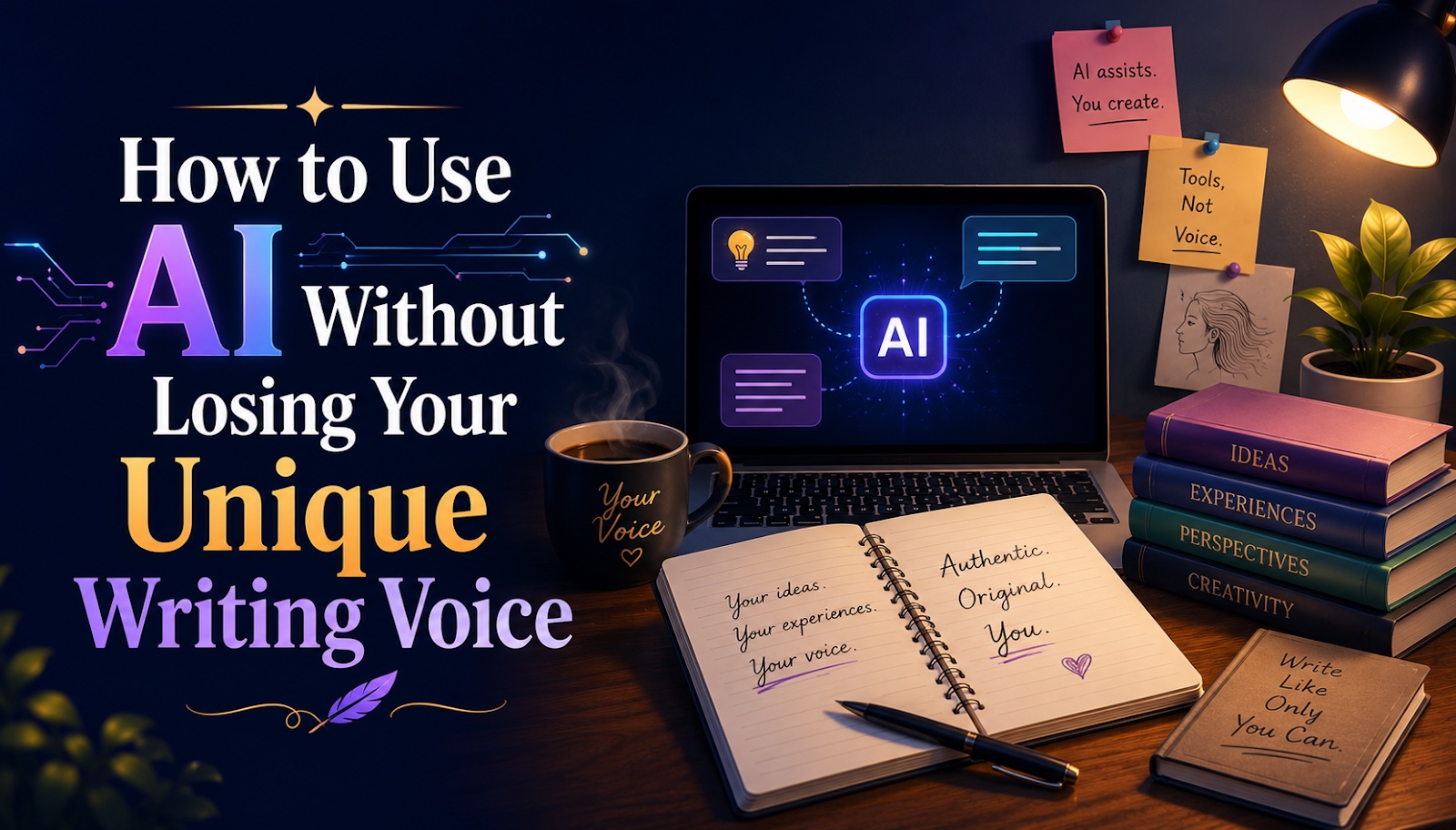 How to use AI without losing your unique writing voice
