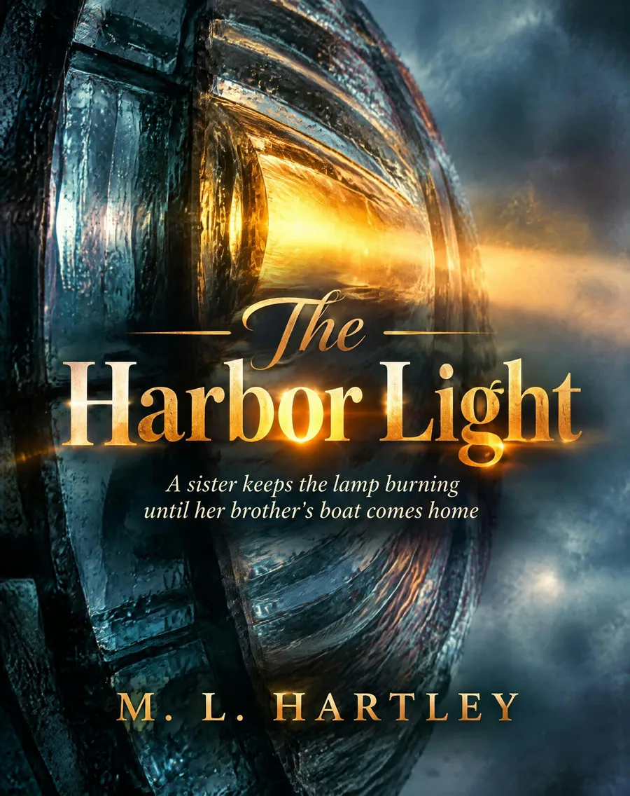 Tercera variante de la portada de The Harbor Light con el título sobre la lente