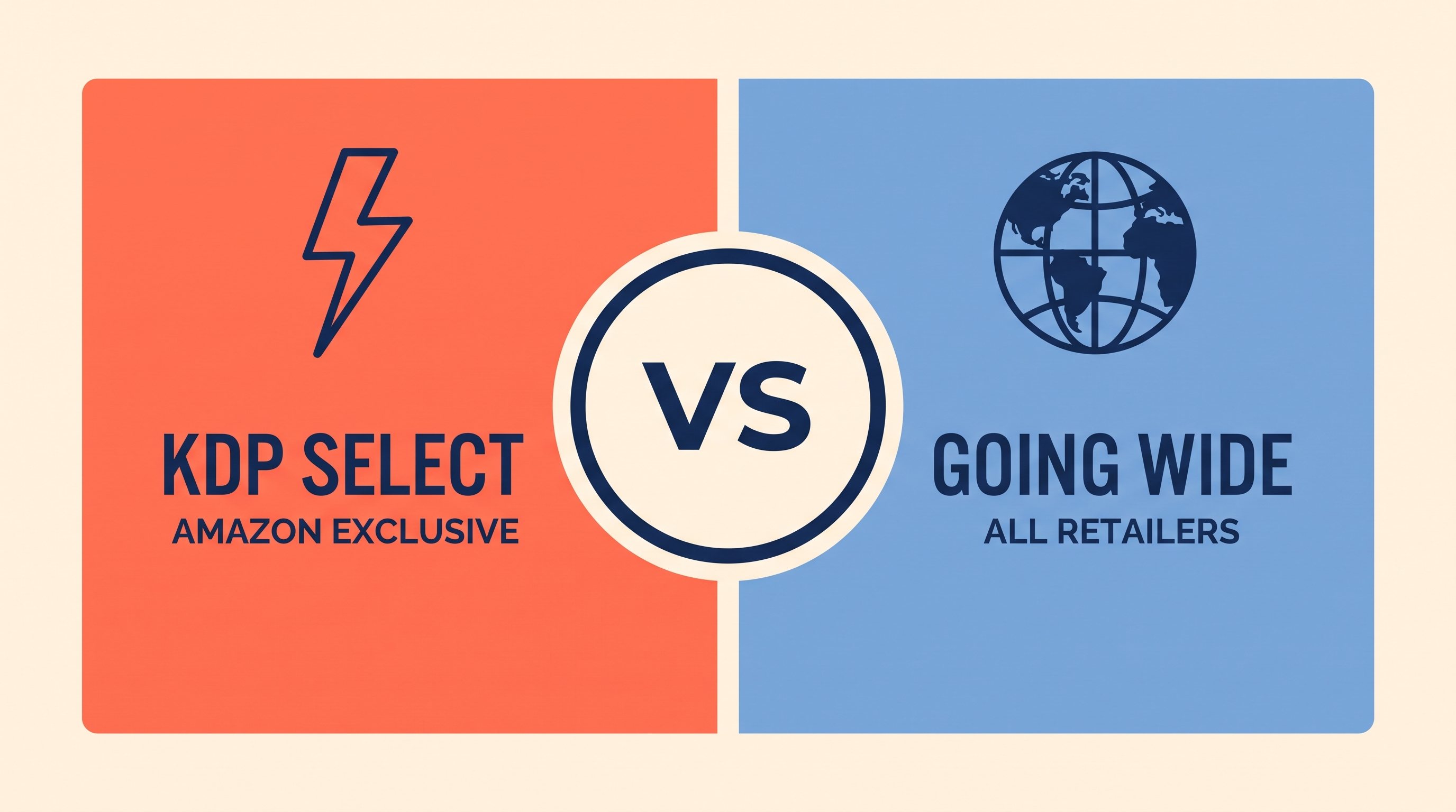 KDP Select versus going wide comparison