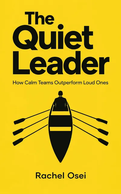 The Quiet Leader por Rachel Osei, uma capa feita com o gerador de capas do AIWriteBook