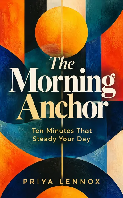 The Morning Anchor by Priya Lennox, a cover made with the AIWriteBook cover generator